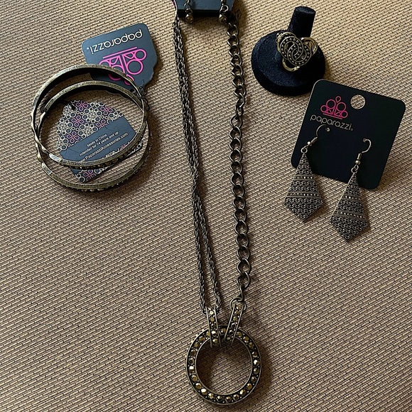 5pc Brass Jewelry Set